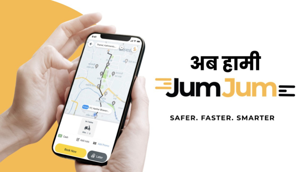 JumJum ride-sharing app officially launched in Kathmandu valley - featured image